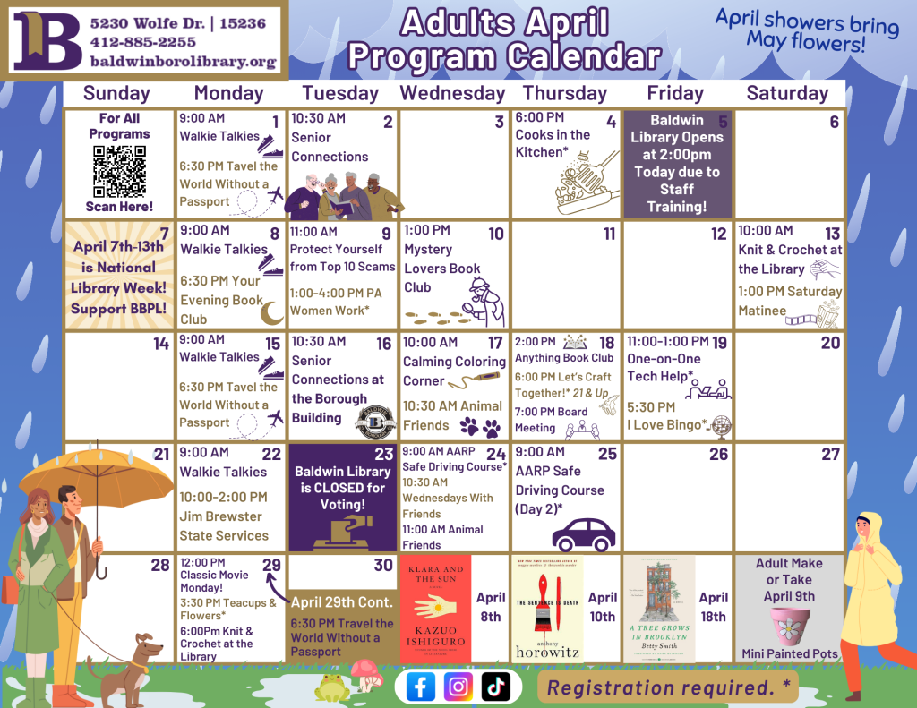 Programmed Calendar 2024 Program Calendars (2)